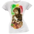 thumbnail image 1 of Bob Marley Women's Juniors Guitar Short Sleeve T Shirt, 1 of 1
