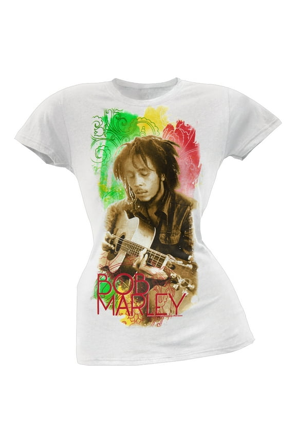 Women's Juniors Guitar Short Sleeve T Shirt