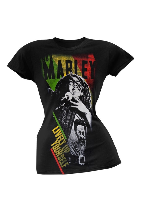 Women's Juniors Lively Up Short Sleeve T Shirt