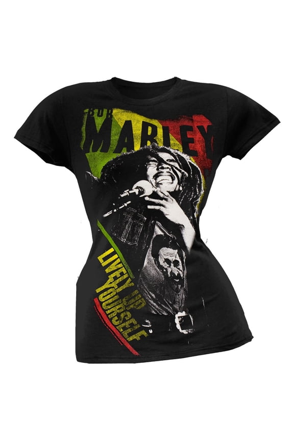 Women's Juniors Lively Up Yourself Short Sleeve T Shirt