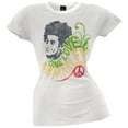 thumbnail image 1 of Bob Marley Women's Juniors One Love Burnout Short Sleeve T Shirt, 1 of 1