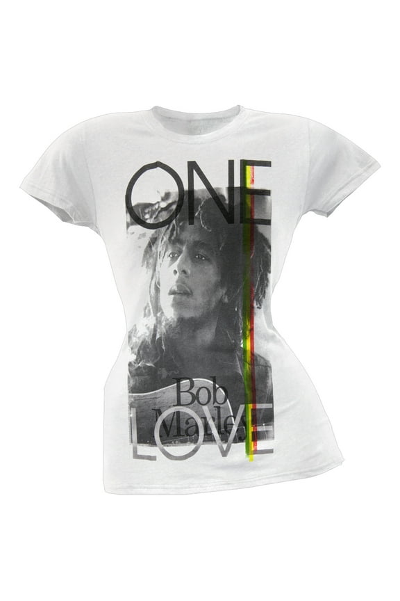 Women's Juniors One Love Portrait Short Sleeve T Shirt