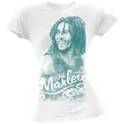 Bob Marley Women's Juniors Peace Short Sleeve T Shirt