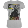 thumbnail image 1 of Bob Marley Women's Juniors Positive Vibration Short Sleeve T Shirt, 1 of 1