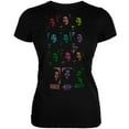 thumbnail image 1 of Bob Marley Women's Juniors Robert Nesta Marley Black Short Sleeve T Shirt, 1 of 1