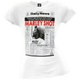 thumbnail image 1 of Bob Marley - Shot Ladies T-Shirt - Large, 1 of 1
