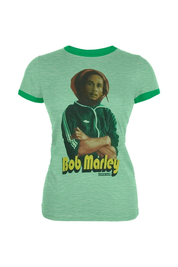 Women's Juniors Tough Ringer Short Sleeve T Shirt