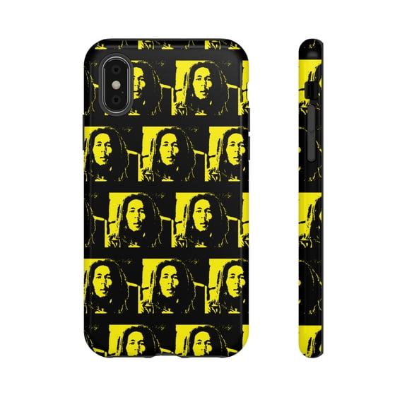 Bob Marley Yellow Black iPhone 15 Case-iPhone-iPhone Case