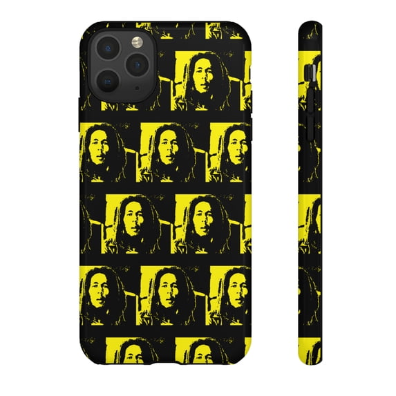 Bob Marley Yellow Black iPhone 15 Case-iPhone-iPhone Case