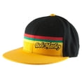 thumbnail image 1 of Bob Marley - Yellow Rasta Stripe Fitted Cap - 7 3/4, 1 of 2
