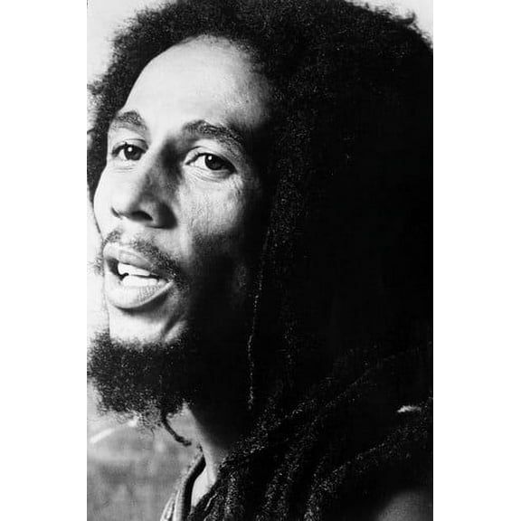 Bob Marley classic pose looking to side 24x36 Poster