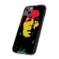 thumbnail image 1 of Bob Marley iPhone 15 Case-iPhone-iPhone Case-Rasta Colors iPhone Case, 1 of 3