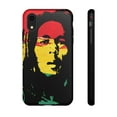 thumbnail image 1 of Bob Marley iPhone 15 Case-iPhone-iPhone Case-Rasta Colors iPhone Case, 1 of 1