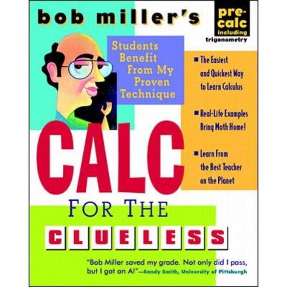 Pre-Owned Bob Miller's Calc for the Clueless: Precalc (Paperback) 0070434077 9780070434073