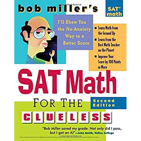 Pre-Owned Bob Miller's SAT Math for the Clueless (Paperback) 0071452877 9780071452878
