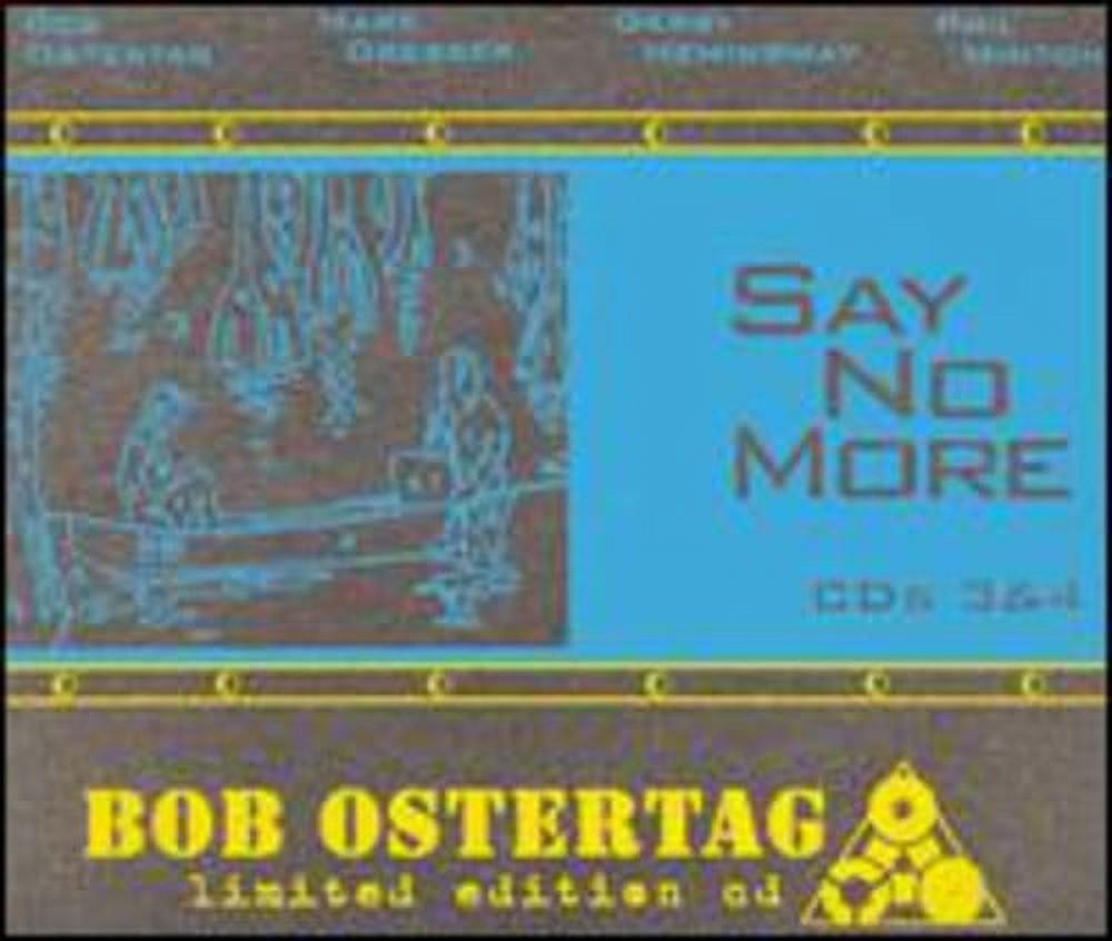 Bob Ostertag - Say No More 3 & 4 - Jazz - CD