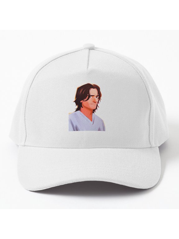 Bob Portrait Thunderbolt Baseball Cap, Character Portrait Graphic Design, Classic Hat