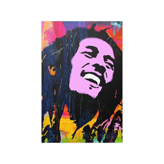 Bob Reggae Fine Art Print Warhol Style Pop Art by Stephen Chambers