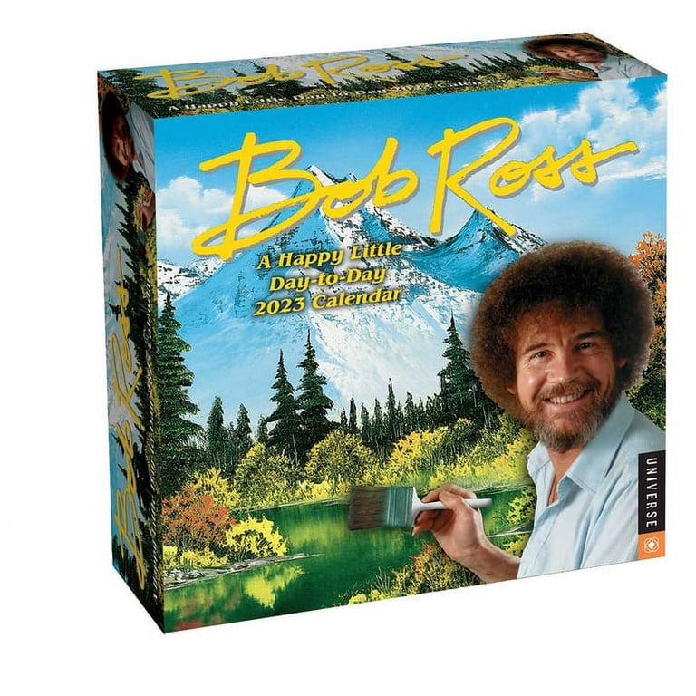 Running Press on X: Bob Ross brings us joy year-round, but the holidays  are a perfect opportunity to gift the art lover in your life a delightful  present from the world of