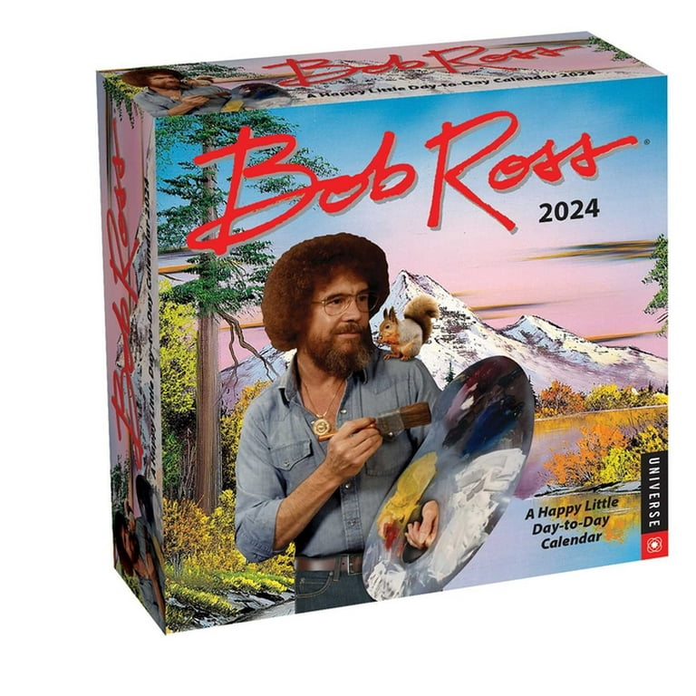 Bob Ross Daily Calendar 2025 Calendar