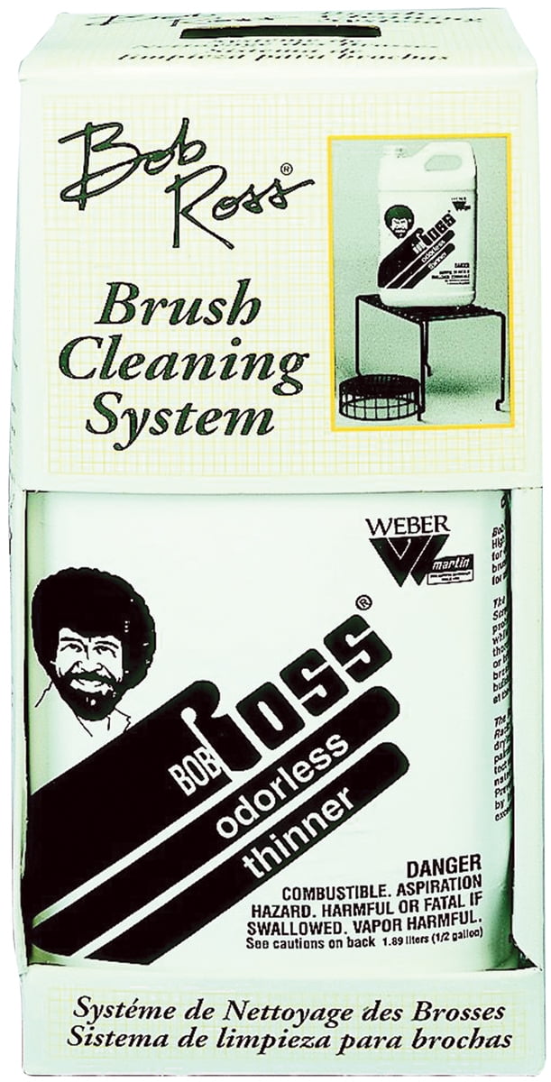 Bob Ross Brush Cleaning System