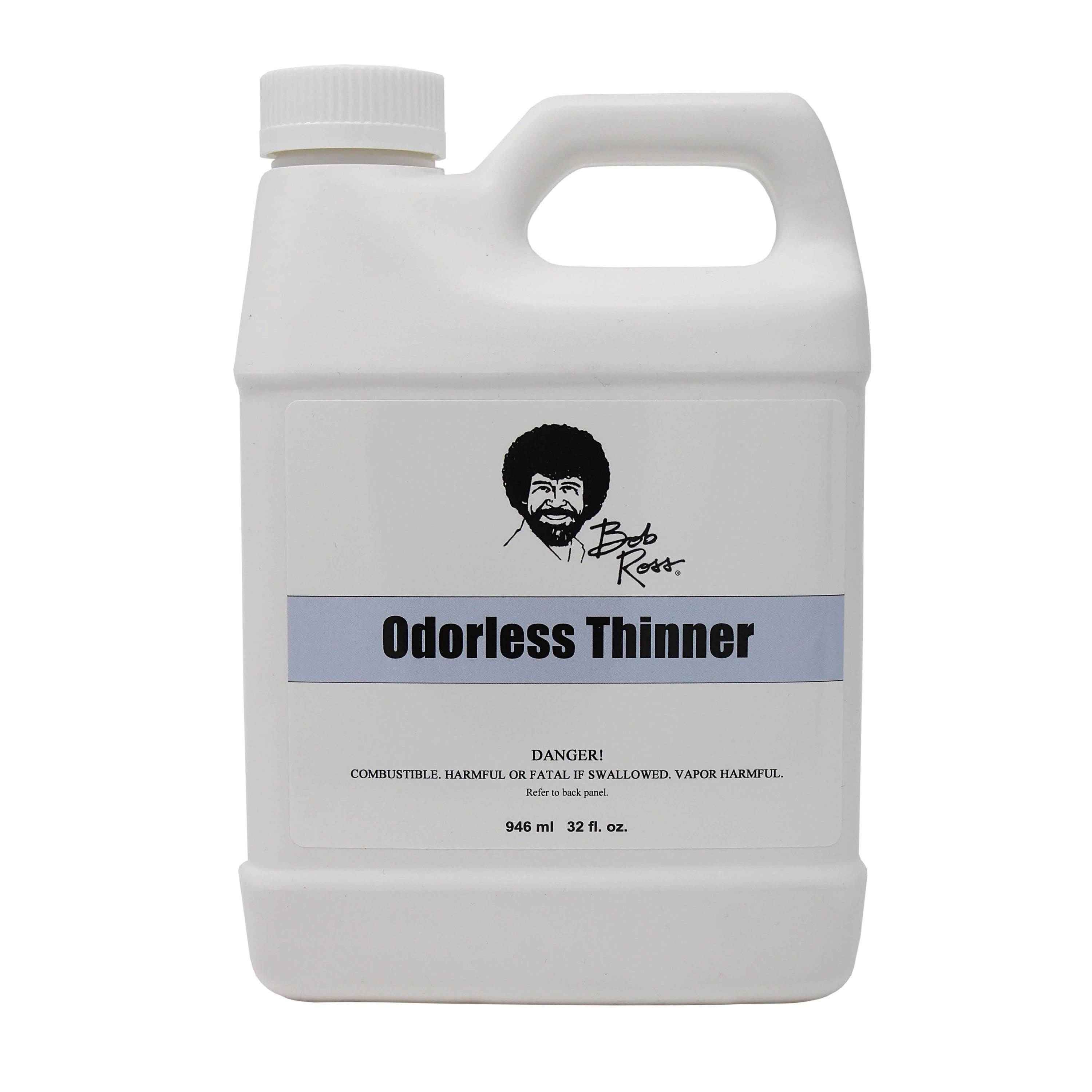 Bob Ross Brush Odorless Thinner, 32 oz.