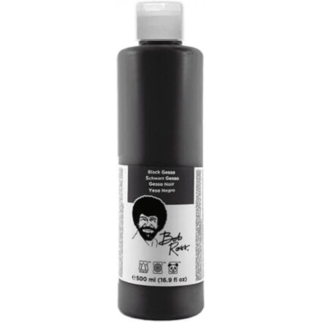 Bob Ross Gesso 500mlBlack, Black