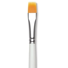 Bob Ross Gold Synthetic Brush - Fur, 1/2"