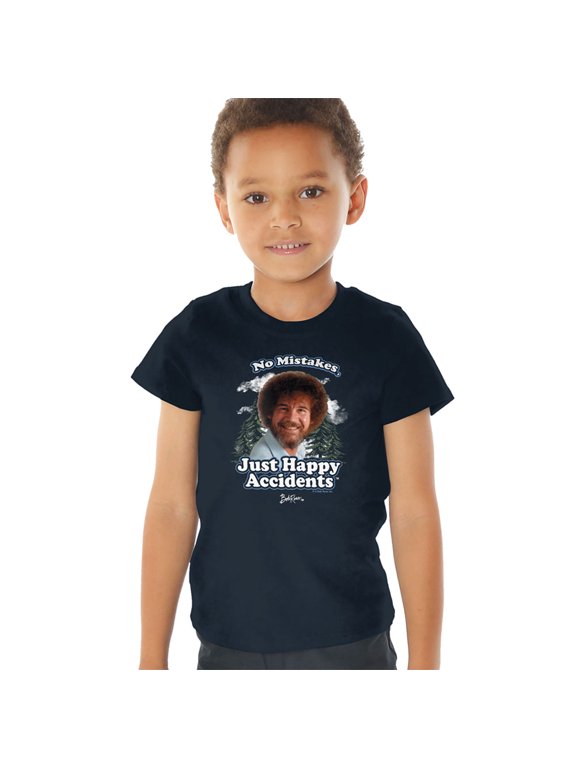 Happy Clouds Kids T Shirt (3) for Toddler Boys and Girls, Navy