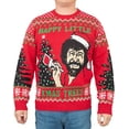 thumbnail image 1 of Bob Ross Happy Little Xmas Trees Ugly Christmas Sweater, 1 of 3