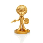 Bob Ross Happy Tree Collectible 6 Figure Statue by Toonies - Gold Variant Version