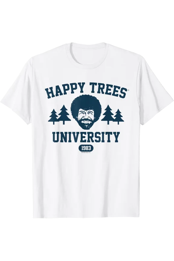 Bob Ross Happy Trees University T-Shirt