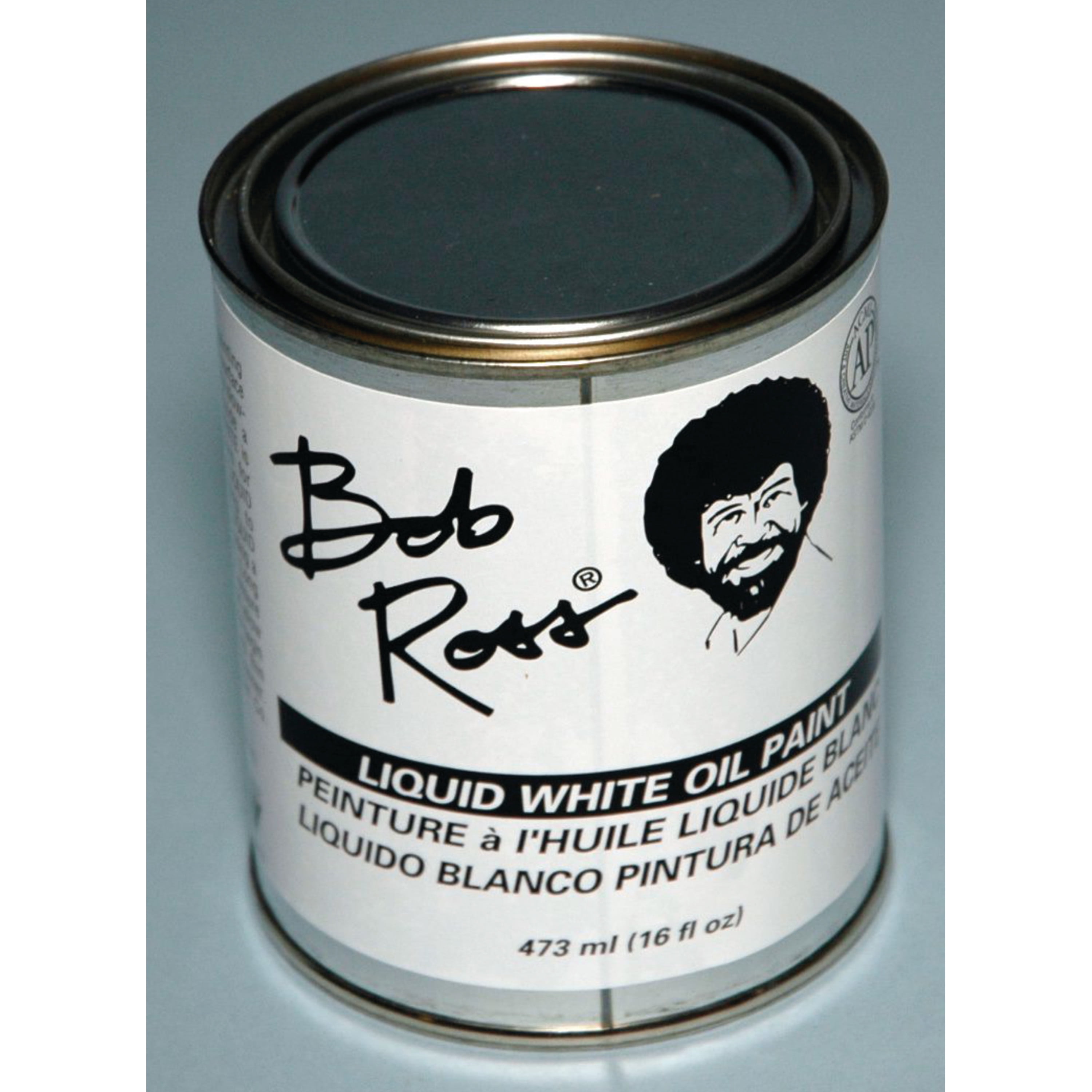 Bob Ross Liquid White Oil Paint Medium 16oz (473ml) Jar