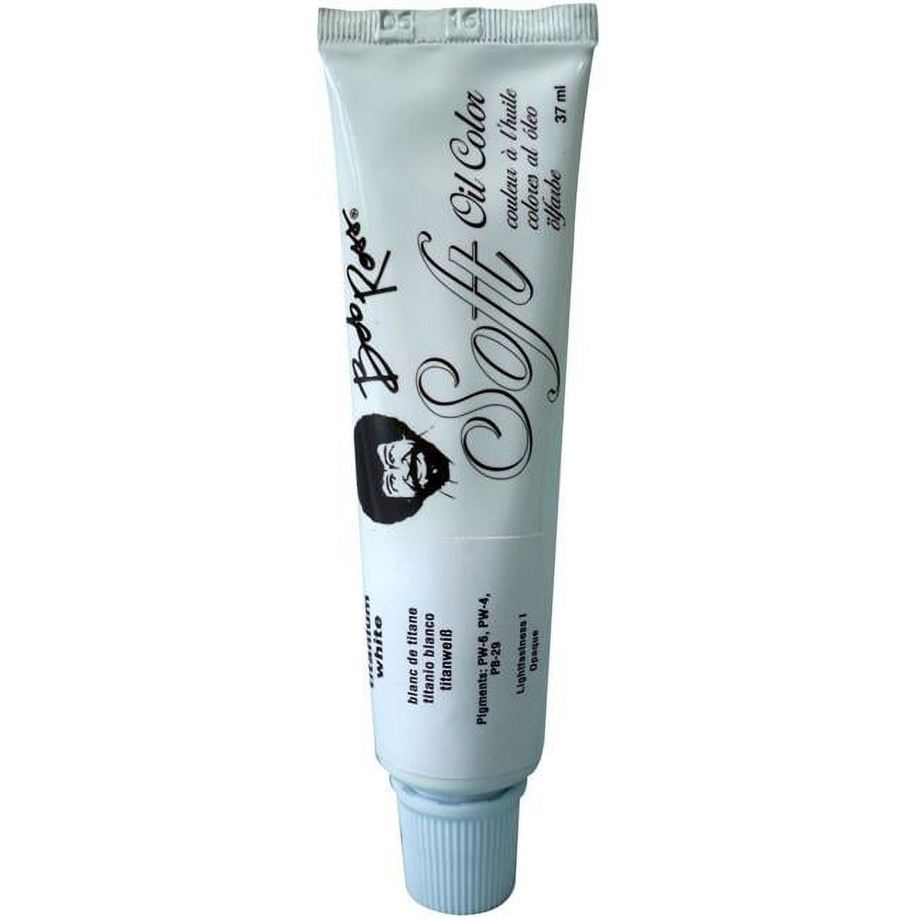 Bob Ross MR67-10 37 ml Soft Oil Color Paint - Titanium White