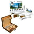 thumbnail image 1 of Bob Ross Master Artist Oil Paint Set Includes Wood Art Supply Carrying Storage Case Sketchbox w/ Palette, 1 of 6