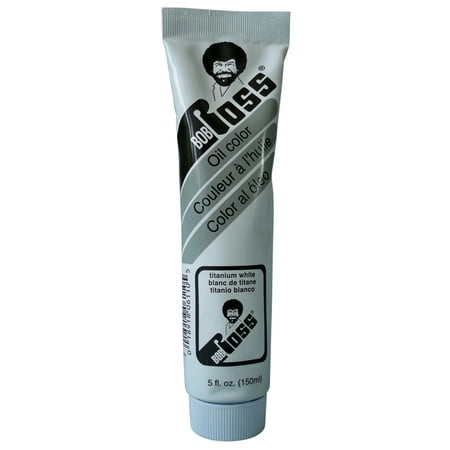 Bob Ross Oil Paint, 200ml Tube, Titanium White