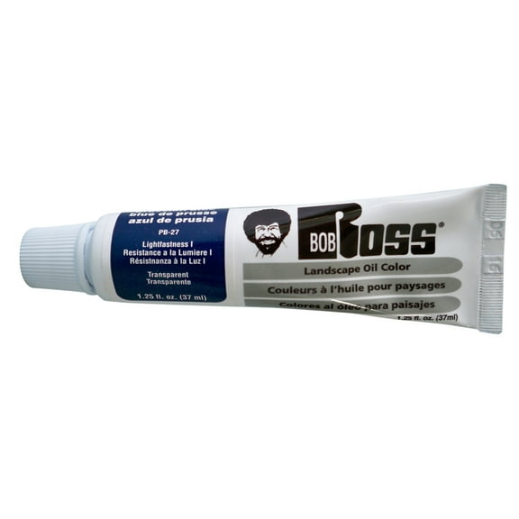 Bob Ross Oil Paint, 37ml Tube, Prussian Blue