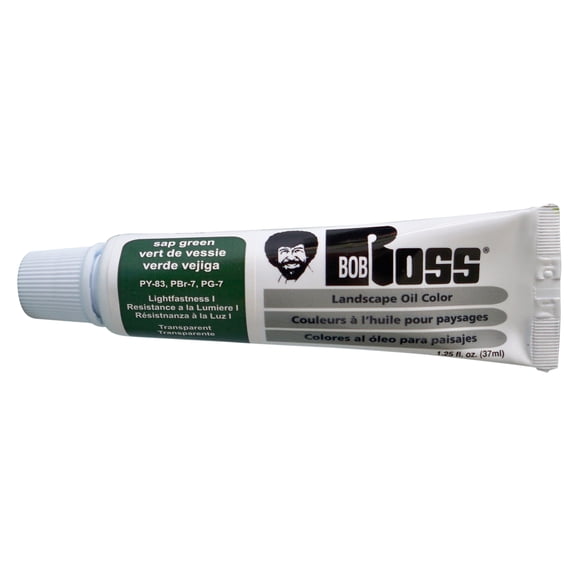 Bob Ross Oil Paint, 37ml Tube, Sap Green