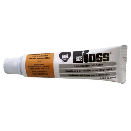 Bob Ross Oil Paint, 37ml Tube, Yellow Ochre