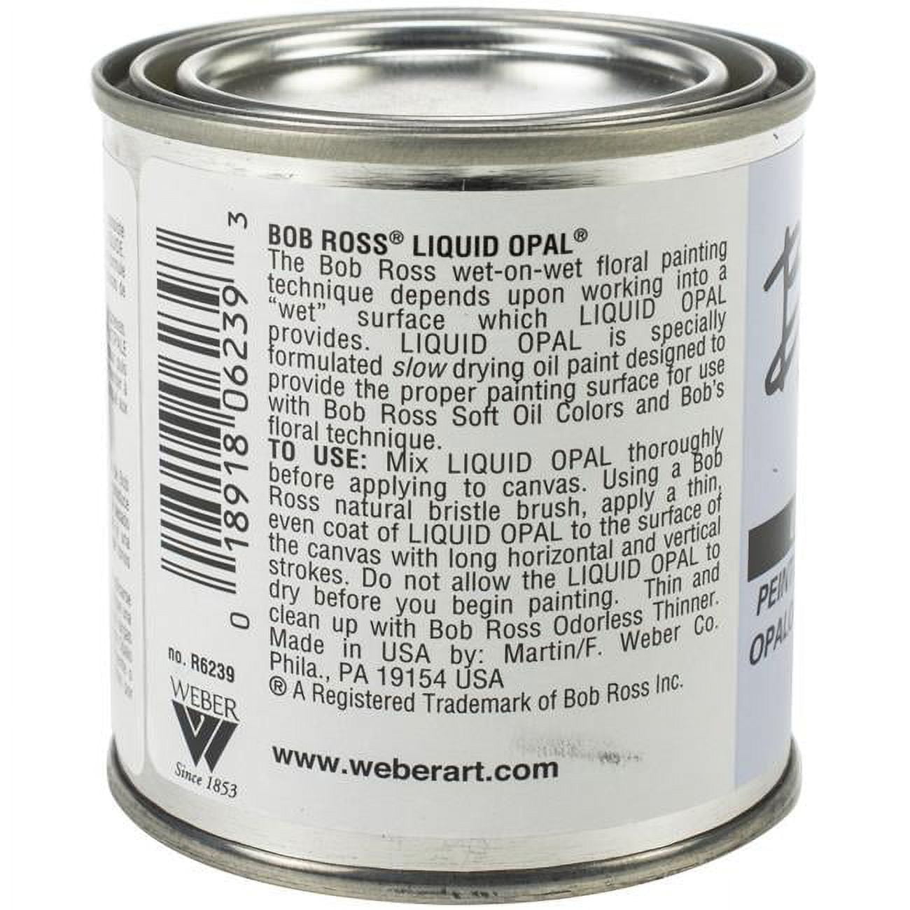 Bob Ross R6239 Oil Paint - Liquid Opal - 8 oz