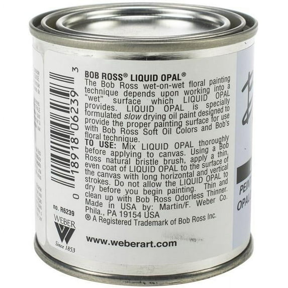 Bob Ross Liquid Opal - 8 oz Jar