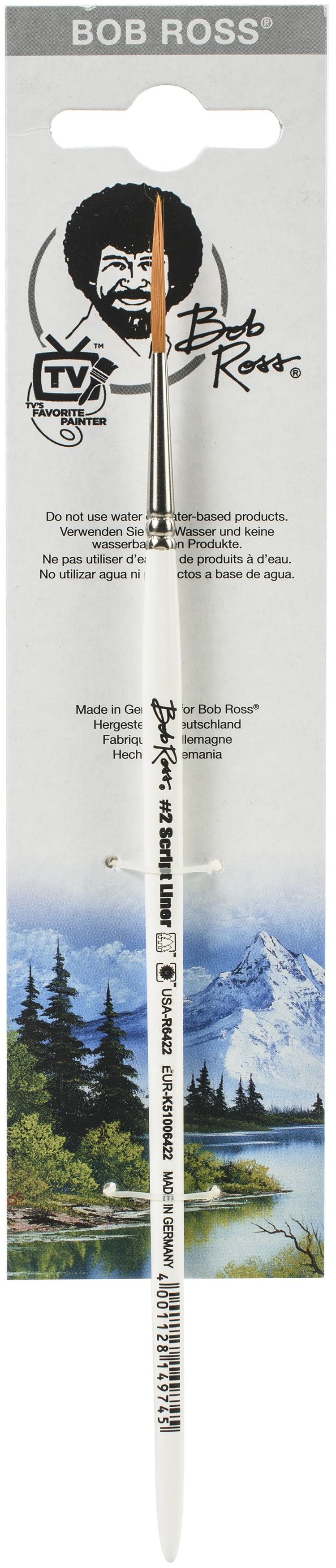 Bob Ross Script Liner BrushSize 2