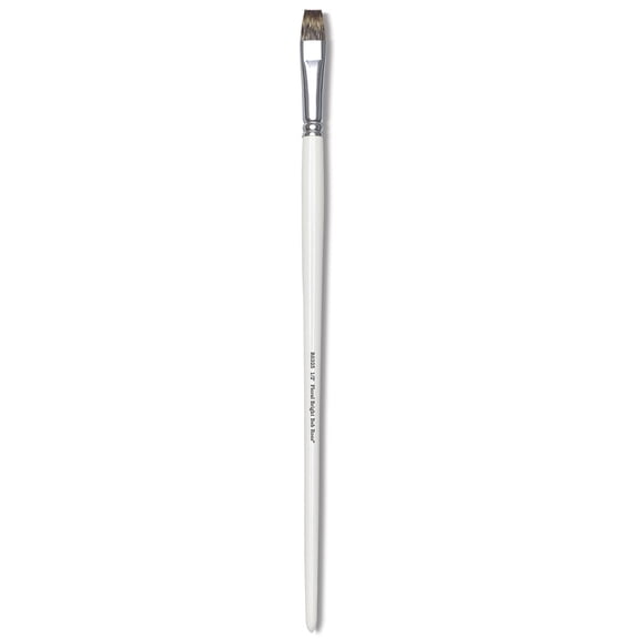 Bob Ross Synthetic Mongoose Brush - Bright, Size 1/2"