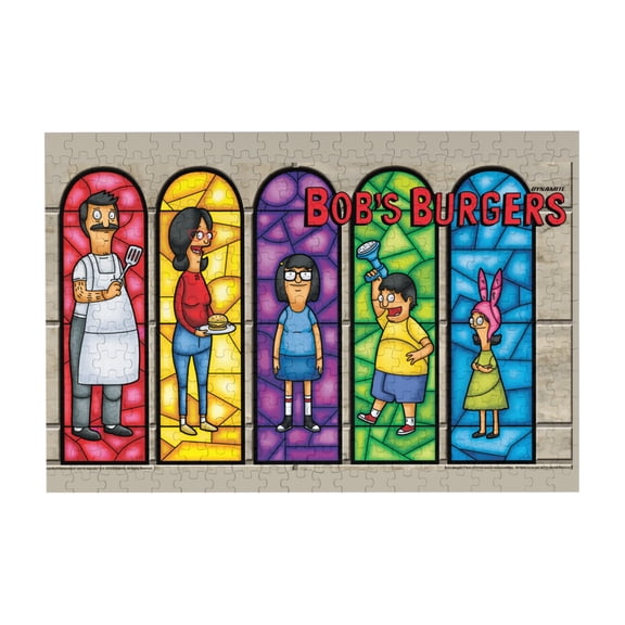 Bob'S Burgers 300 Piece Puzzles,Wooden Jigsaw Puzzle,Home Decor Birthday Party Gift,Fun And Challenging Family Games