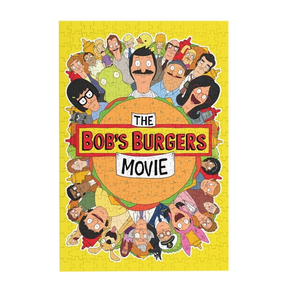 Bob'S Burgers 300 Piece Puzzles,Wooden Jigsaw Puzzle,Home Decor Birthday Party Gift,Fun And Challenging Family Games