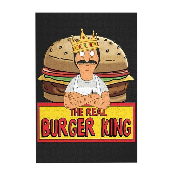 Bob'S Burgers 300 Piece Puzzles,Wooden Jigsaw Puzzle,Home Decor Birthday Party Gift,Fun And Challenging Family Games