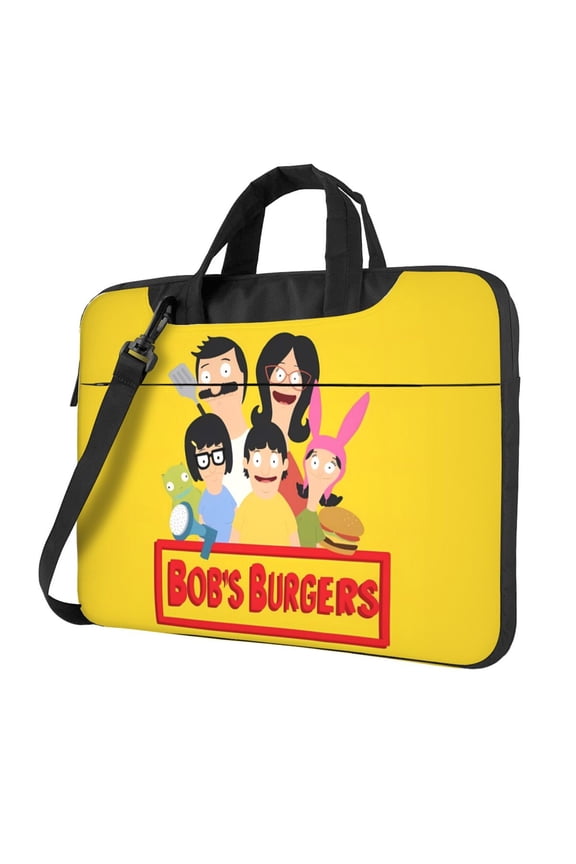 Bob'S Burgers Laptop Bag Laptop Case Computer Notebook Briefcase Messenger Bag With Adjustable Shoulder Strap 13 Inch