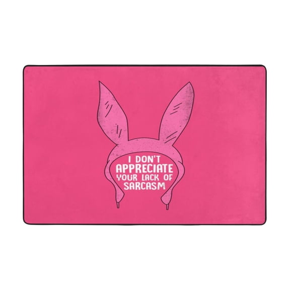 Bob'S Burgers Louise (4) Rug Cartoon Character Carpet For Bedroom Livingroom Children Room Home Decor Floor Art Decor Flannel Carpet