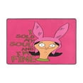 thumbnail image 1 of Bob'S Burgers Louise (7) Rug Cartoon Character Carpet For Bedroom Livingroom Children Room Home Decor Floor Art Decor Flannel Carpet, 1 of 7