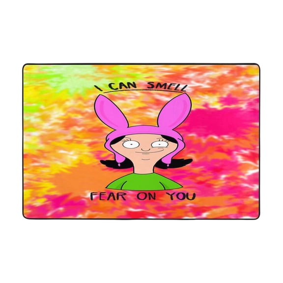 Bob'S Burgers Louise (8) Rug Cartoon Character Carpet For Bedroom Livingroom Children Room Home Decor Floor Art Decor Flannel Carpet